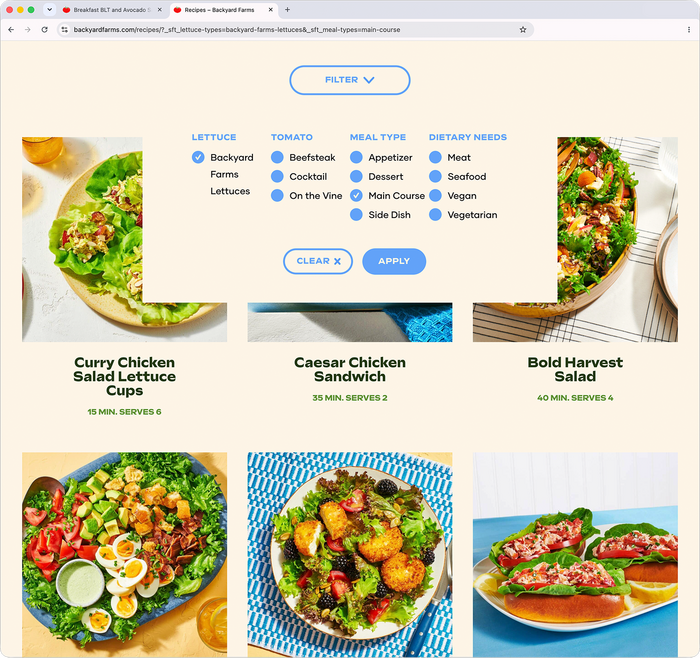 Backyard Farms website 3