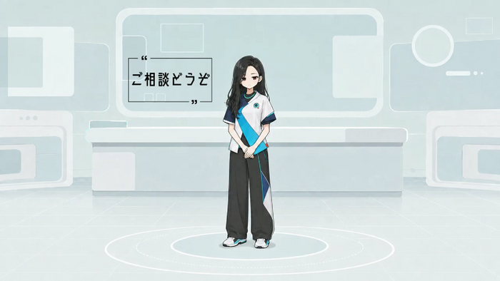 Mira Aizawa – “I am an AI” music video 1
