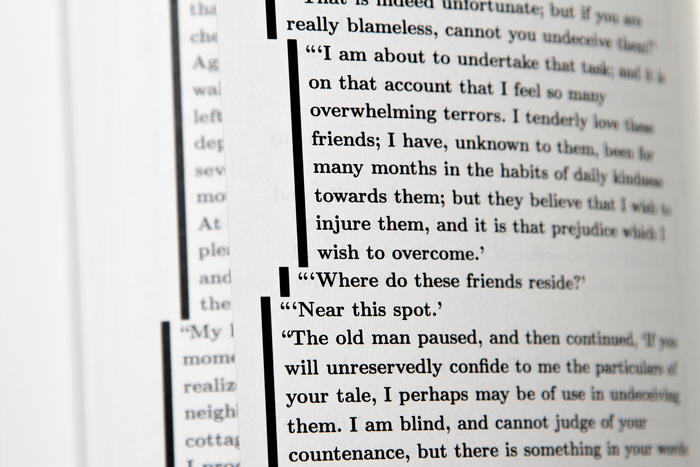 Frankenstein by Mary Shelley, HAW Hamburg student project 5