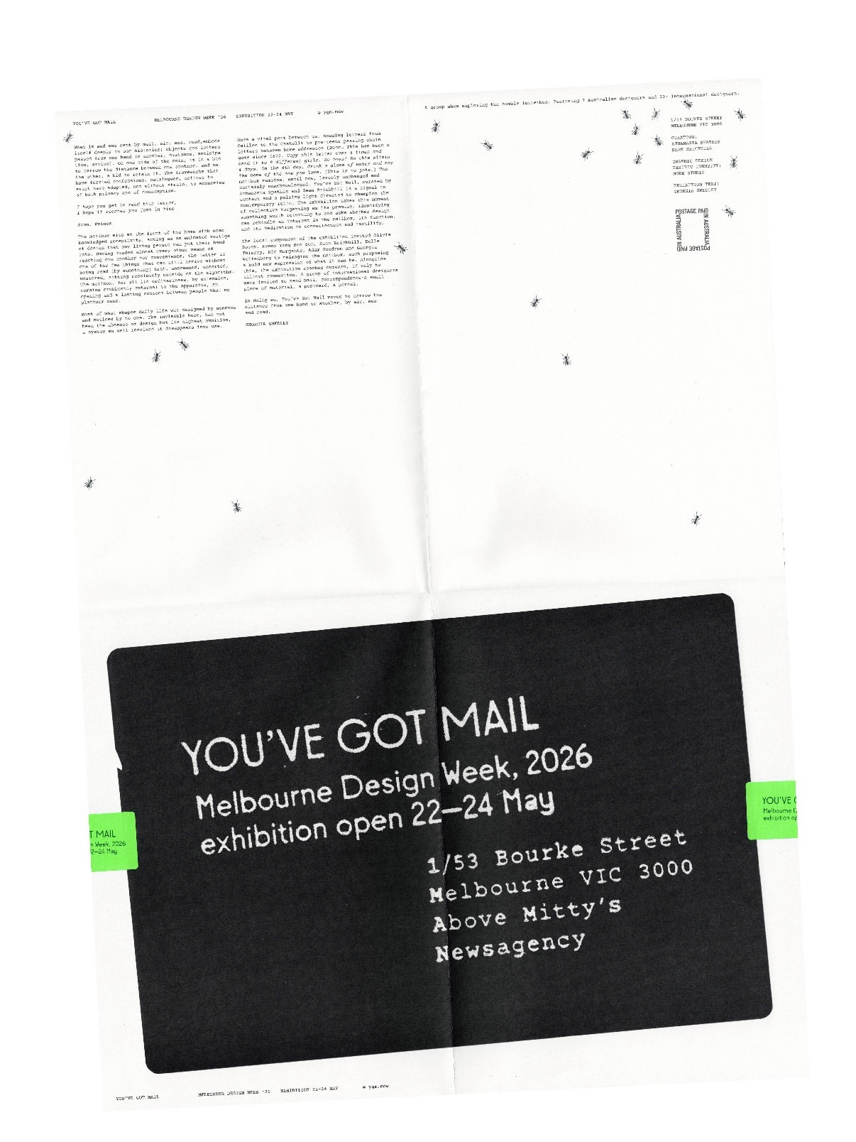 You’ve Got Mail at Melbourne Design Week 2026