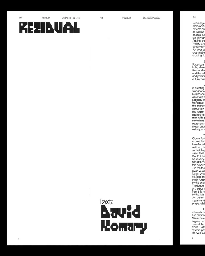 Rezidual exhibition booklet 3