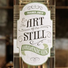 Trader Joe’s gin, cookies and spreads packaging