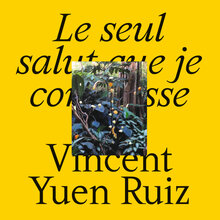 Vincent Yuen Ruiz – <cite>Le seul salut que je connaisse </cite>album art