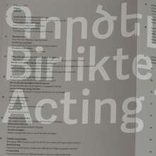 <cite>Acting Together</cite> magazine