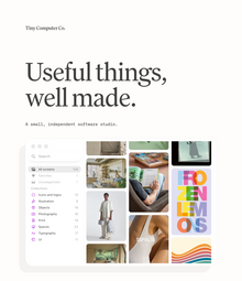 Tiny Computer Co. website
