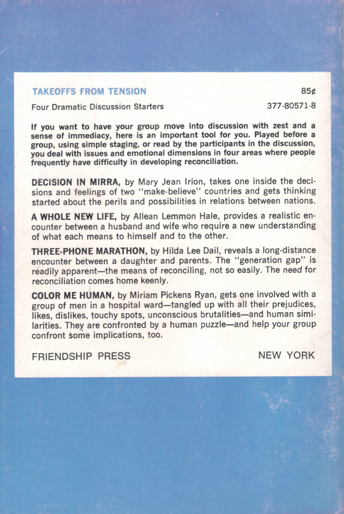 Takeoffs from Tension 2