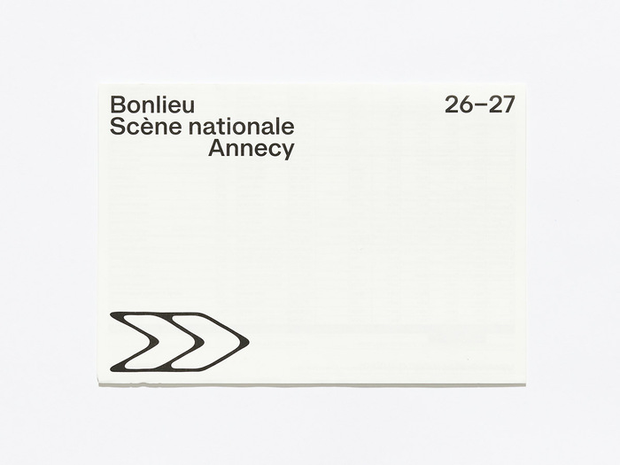 Bonlieu Scène nationale, 2026/27 season 5
