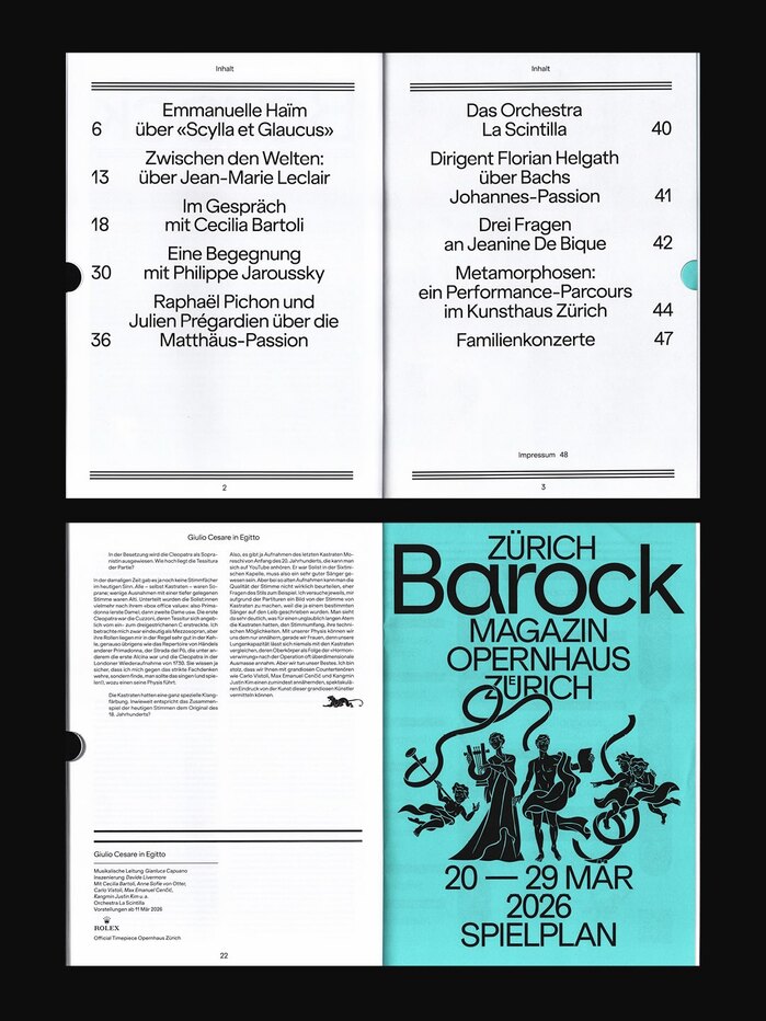 Opernhaus Zürich 2026 Spielplan 5