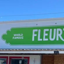 Fleurty Girl sign
