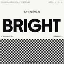 Bright portfolio website