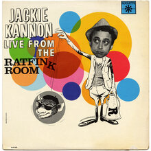 Jackie Kannon – <cite>Live from the Rat Fink Room</cite> album art Jackie Kannon – <cite>Live from the Rat Fink Room</cite> album art