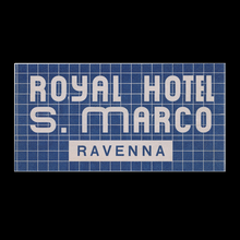 Royal Hotel San Marco luggage label