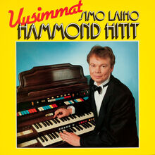 Simo Laiho – <cite>Uusimmat Hammond Hitit</cite> album art