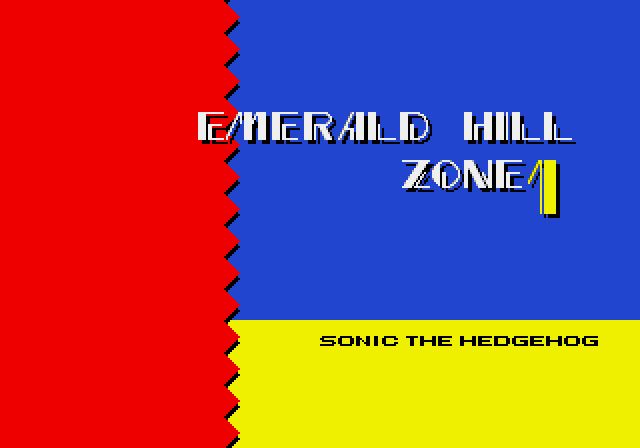 Sonic the Hedgehog 2 level titles 1