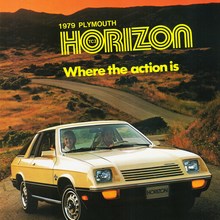 1979 Plymouth Horizon TC3 brochure