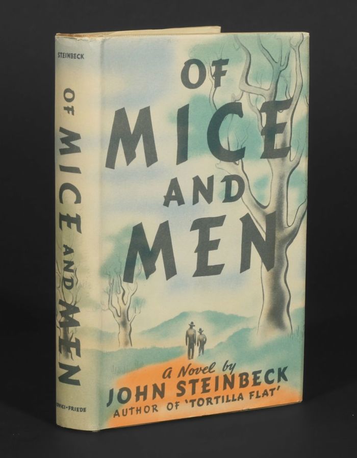 Of Mice And Men by John Steinbeck, first edition 1