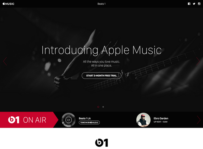 Apple Music Tumblr site 3