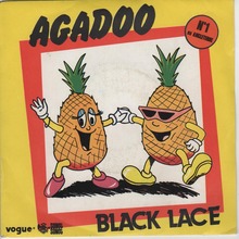 Black Lace – “Agadoo” single cover