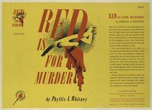 <cite>Red is for Murder</cite>