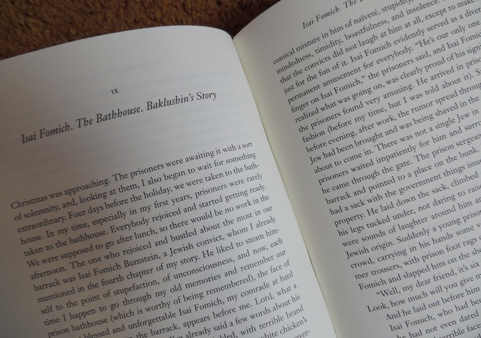 Notes from a Dead House by Fyodor Dostoevsky, Alfred A. Knopf edition 2015 3