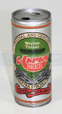 Aspen Beer can prop from <cite>Alien</cite>