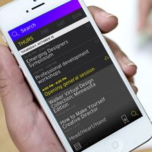 <cite>Head, Heart & Hand:</cite> AIGA Design Conference app