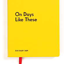 <cite>On Days Like These: Zoo Diary 2009</cite>
