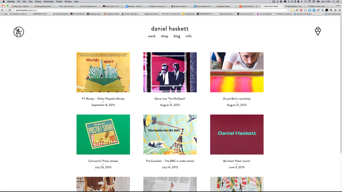 Daniel Haskett portfolio website 5