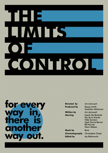 <cite>The Limits Of Control</cite> poster concept