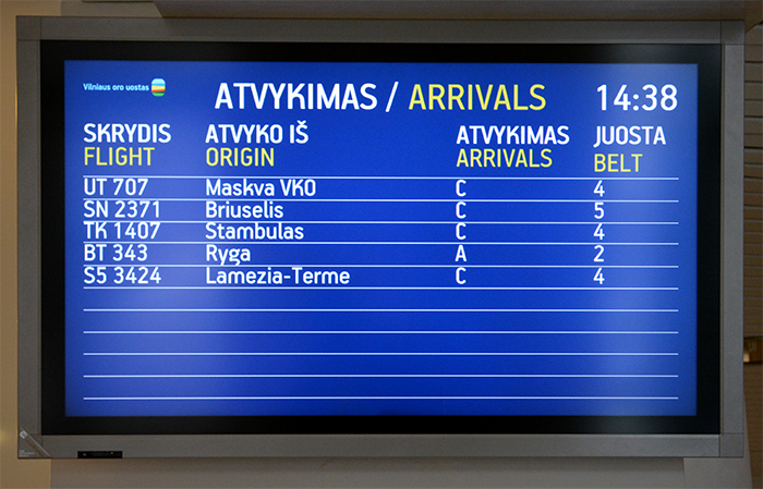 Vilniaus oro uostas (Vilnius International Airport) 4