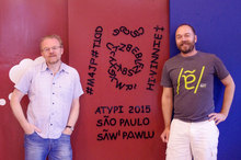 Comic Sans at Caixa de Letras, ATypI 2015 São Paulo