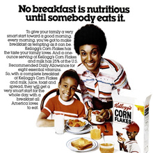 “A very smart start” – Kellogg’s Corn Flakes ad