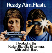 Kodak Ektralite camera ads, 1978–1981