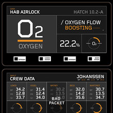 <cite>The Martian</cite> UI graphics