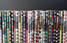 <cite>Wired</cite> magazine spines, Vols. 16–19