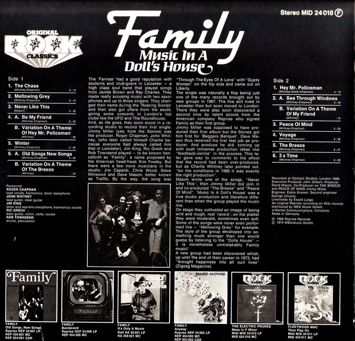 Family – Music In A Doll’s House album art 2