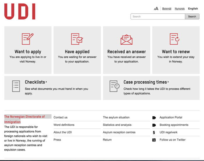 The Norwegian Directorate of Immigration (UDI) 3