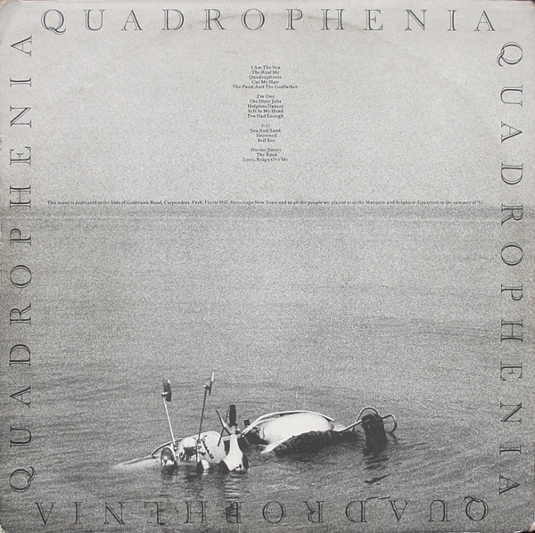 Quadrophenia by The Who - Fonts In Use