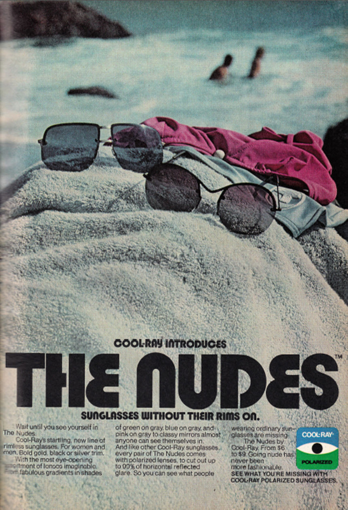 “The Nudes” Cool-Ray ad