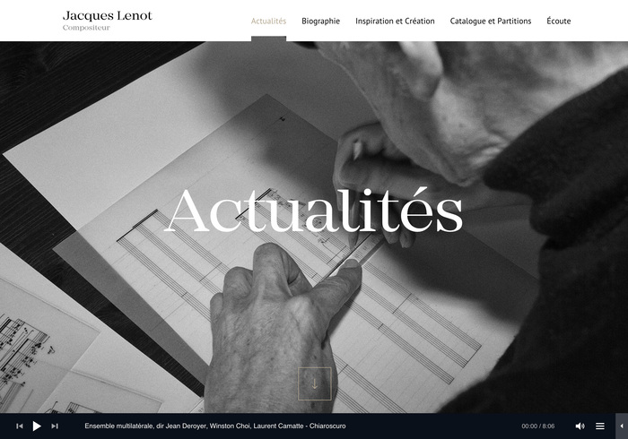 Jacques Lenot website 8