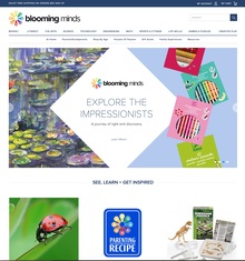 Blooming Minds Website 2015