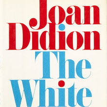 <cite>The White Album</cite> by Joan Didion (first edition)