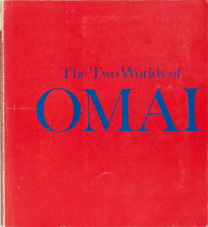 The two worlds of Omai, 1977. Designed by Ross Ritchie.