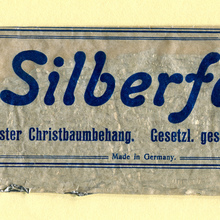 “Silberfall” christmas tree tinsel