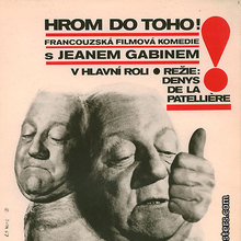<cite>God’s Thunder</cite> movie poster (Czechoslovakia)