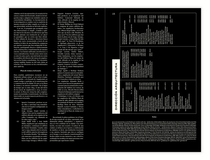 Escuela de Arquitectura UC Anuario 2014 3