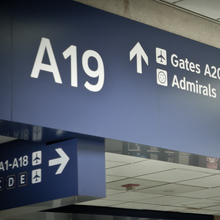 Dallas/Fort Worth International Airport wayfinding