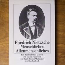 <cite>Menschliches, Allzumenschliches</cite> by Nietzsche