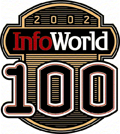 InfoWorld 100 logo