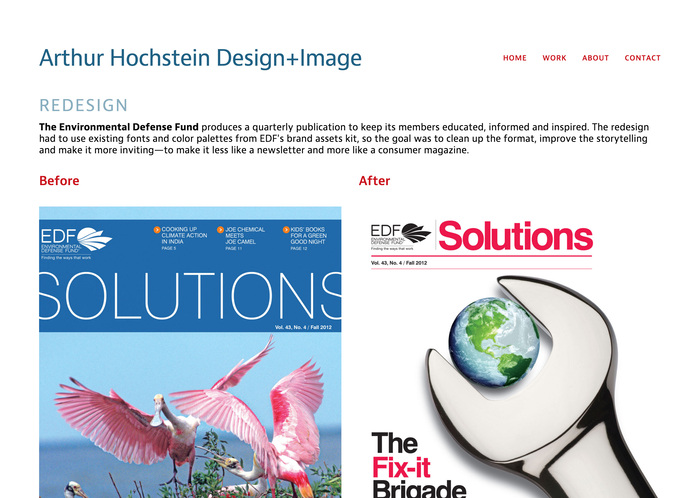 Arthur Hochstein portfolio site 2